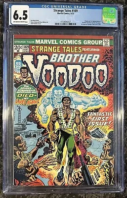 Buy Strange Tales # 169 CGC 6.5 1st Appearance Brother Voodoo • 237.18£