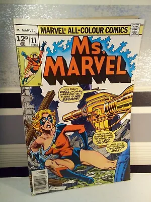 Buy Ms. MARVEL 17 - MARVEL COMICS 1978 - CAMEO OF MYSTIQUE . PLEASE SEE PHOTOS . • 3.99£
