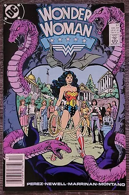 Buy WONDER WOMAN #37 - George Perez - December 1989 - Newsstand Variant - Lois Lane  • 4.42£