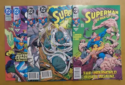 Buy Superman Man Of Steel 17 18 19 1st Doomsday 74 Justice League 69 Lot Of 5 DC • 20.55£