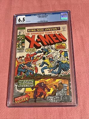 Buy X-Men Annual #1 CGC 6.5 OW-WP, Stan Lee Jack Kirby, Marvel Comics! • 98.82£