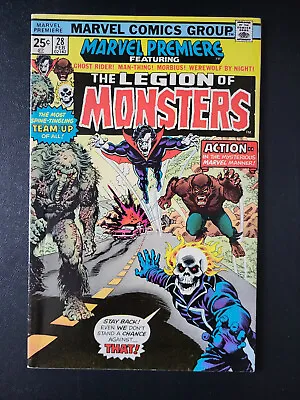 Buy Marvel Premiere 28 1st Legion Of Monsters 1976 Marvel • 120.64£