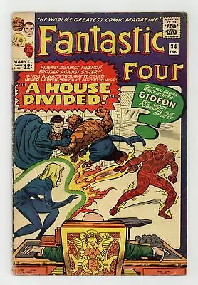 Buy Fantastic Four #34 VG- 3.5 1965 • 36.96£