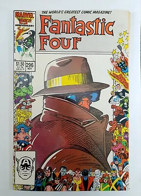 Buy 1986 Fantastic Four 296 NM/NM+.BWS.Border Cvr 25th Marvel Anniversary • 34.34£