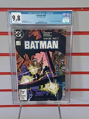 Buy BATMAN #406 (DC, 1987) CGC Graded 9.8 ~ FRANK MILLER ~ YEAR ONE ~ White Pages • 86.83£