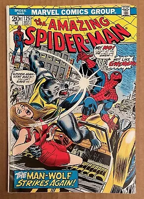 Buy Marvel The Amazing Spider-Man 125 October 1973 • 11.85£