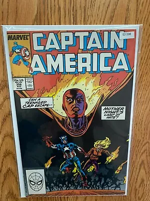 Buy Captain America 356 - High Grade Marvel Comic Book -E2-108 • 8.03£