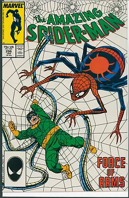 Buy Amazing Spider-man #296 Doc Ock High Grade Near Mint Marvel Comics 1988 Byrne • 31.97£