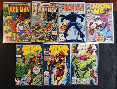 Buy Lot Of 7 Iron Man #41, 98, 196, 257, 293, 300, 305 (1971-1994, Marvel)  • 31.54£
