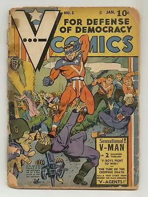 Buy V Comics #1 PR 0.5 1942 • 713.01£