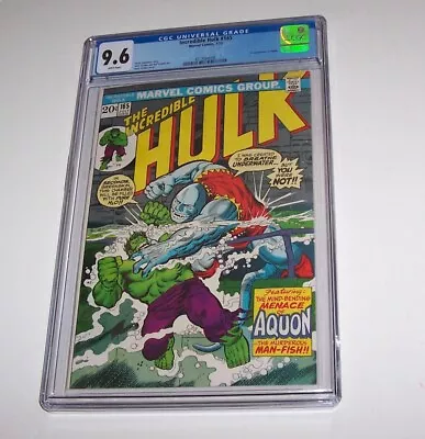 Buy Incredible Hulk #165 - Marvel 1973 Bronze Age Issue - CGC NM+ 9.6 • 193.70£