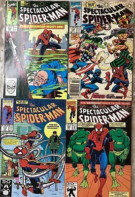 Buy The Spectacular Spider-Man 165,170,173,185 Marvel 1990/92 Comic Books • 12.78£