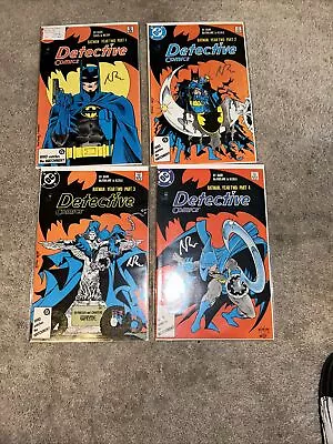 Buy DC Batman Detective Comics 575 576 577 578 Lot Year Two Signed By Mike Barr • 39.98£