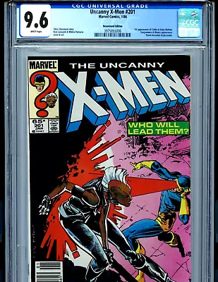 Buy X-Men #201 GCG 9.6 NM+ 1986 Marvel Comics 1st Nathan Summers Cable Amricons K62 • 278.01£