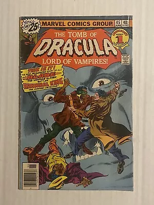 Buy Tomb Of Dracula #45 VG 1st Appearance Deacon Frost Newsstand MVS Intact 1976 • 43.43£