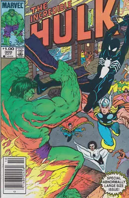 Buy Incredible Hulk (1962) # 300 Newsstand (4.5-VG+) Spider-Man, Avengers 1984 • 14.85£