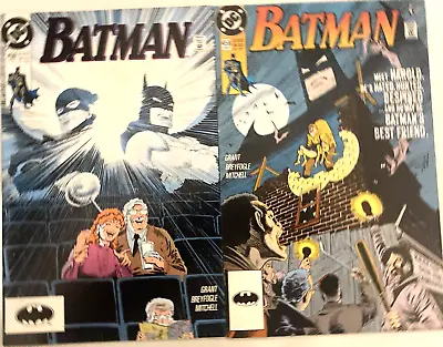 Buy Batman # 458-459. 1st Series.  2 Issue  Lot.   January-february 1991. Dc Comics. • 11.99£