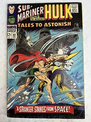 Buy Tales To Astonish #88 Sub-Mariner & Incredible Hulk~ Marvel 1967 Silver Age • 14.84£
