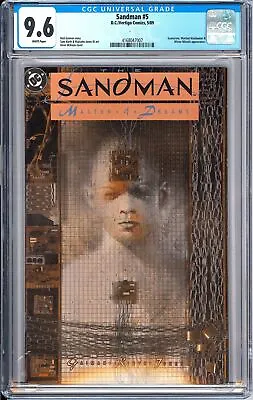 Buy Sandman 5 CGC 9.6 4168047007 Scarecrow-Martian Manhunter&Mister Miracle • 63.54£