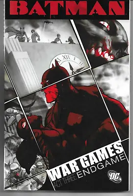 Buy BATMAN - WAR GAMES Act Three: ENDGAME (2005) 1st Edition TRADE PAPERBACK • 9.50£
