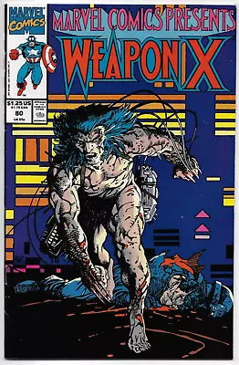 Buy Marvel Comics Presents #80 Windsor-Smith Ditko Austin  Duffy Tsuda FN/VFN 1991 • 7.50£