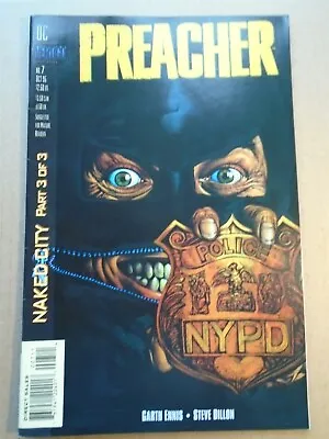 Buy PREACHER #7 1st Print Garth Ennis DC Vertigo Comics 1995 VF/NM • 4.49£