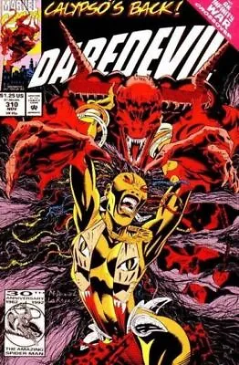 Buy Daredevil (1964) # 310 (5.0-VGF) 1st Calypso Cover, Infinity War Tie-In 1992 • 4.50£