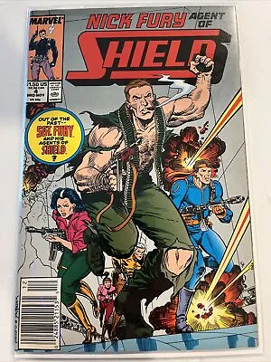 Buy Nick Fury Agent Of S.H.I.E.L.D Shield #4 Marvel Comics Nov 1989 • 3.16£