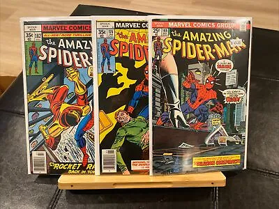 Buy Amazing Spider-Man 144, 176, 182 Bronze Age Lot - 3 Key Issues - High Grade • 102.73£