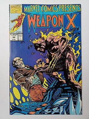 Buy Marvel Comics Presents #83 BWS Weapon X - Wolverine Origin! We Combine Shipping! • 5.95£