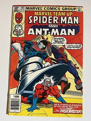 Buy Marvel Team-Up #103 Marvel Comic 1981 Second Taskmaster (02/16) Spider-man • 7.90£