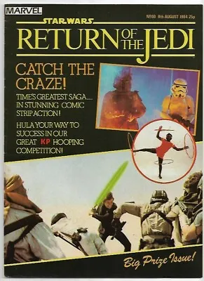 Buy Star Wars Return Of The Jedi #60 Weekly VG (1984) Marvel Comics UK • 2.75£