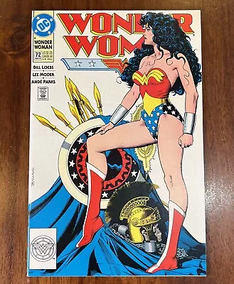Buy Wonder Woman #72 (1993): Classic Brian Bolland Cover Art! DC Comics! NM (9.4+) • 131.92£