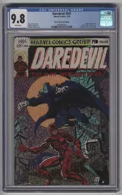 Buy Daredevil #597 CGC 9.8 W Shattered Comics Edition Variant Frank Miller 158 Cover • 158.12£