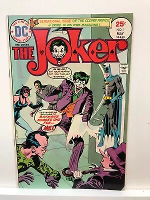 Buy Joker  # 1   NEAR MINT-   May 1975   Two-Face App.   Creator Names Below.... • 251.85£