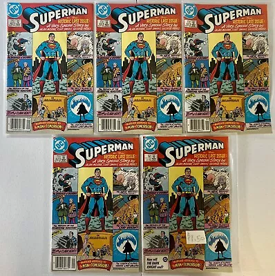 Buy Superman #423 DC 1986 Lot Of 6 Copies 5x Newsstand NM • 115.29£