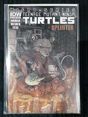 Buy Teenage Mutant Ninja Turtles Micro- Series 5 Splinter Cover A IDW Comics • 5.95£