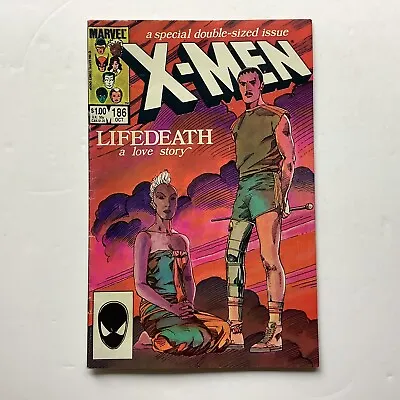 Buy Marvel Comics Uncanny X-Men #186 Double-Sized Issue Barry Windsor Smith 1984 • 3.99£