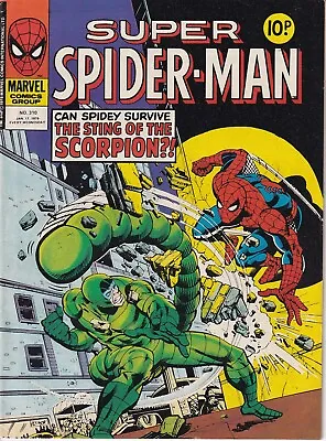 Buy Marvel UK Super Spider-Man, #310, 1979, Avengers, Thor, Captain America • 3£