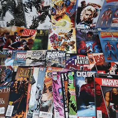 Buy Marvel Superhero Comic Bundle X 81  X-Men Guardians Black Panther Spider-Man • 79.99£