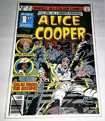 Buy ALICE COOPER Marvel Premiere #50 🔥 KEY ISSUE 🔑 1st App Bronze Age Comic 1979 • 45£