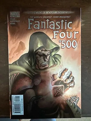 Buy Fantastic Four #500 Director’s Cut Edition Marvel Comics NM Wow • 3.14£
