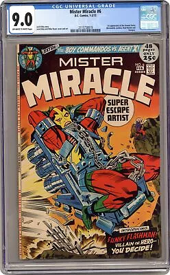 Buy Mister Miracle #6 CGC 9.0 1972 2115738019 • 234.54£