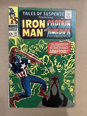 Buy Tales Of Suspense #82 FINE 6.0 1966 1st Adaptoid Captain America Iron Man • 19.99£