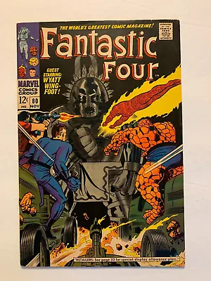 Buy Fantastic Four #80 - Nov 1968 - Vol.1 - Minor Key            (7313) • 50.97£