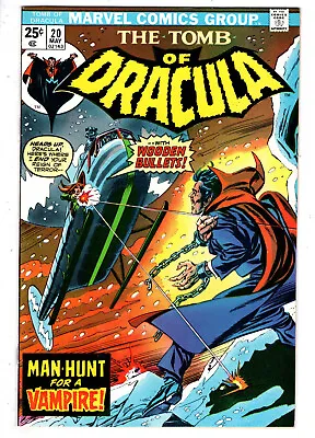 Buy Tomb Of Dracula #20 (1974) - Grade 8.5 - Doctor Sun Appearance - Gene Colan! • 32.17£