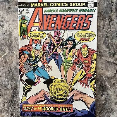 Buy The Avengers #133 (1975) • 15.81£