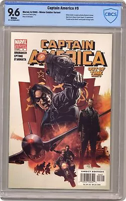 Buy Captain America #6B Winter Soldier Variant CBCS 9.6 2005 21-157CCF5-012 • 139.41£