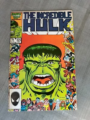 Buy The Incredible Hulk Volume 1 No 325 Vo IN Very Good Condition/Very Fine • 10.14£