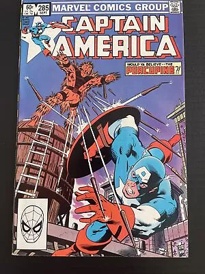Buy Captain America #285 Debut Of The Patriot! - Marvel Comics - 1983 • 2.40£